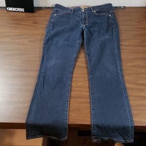 Rich and Skinny Raw Aluminum Dark Wash Jeans